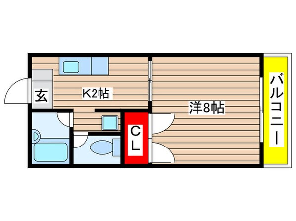 第５庭園ビルの物件間取画像